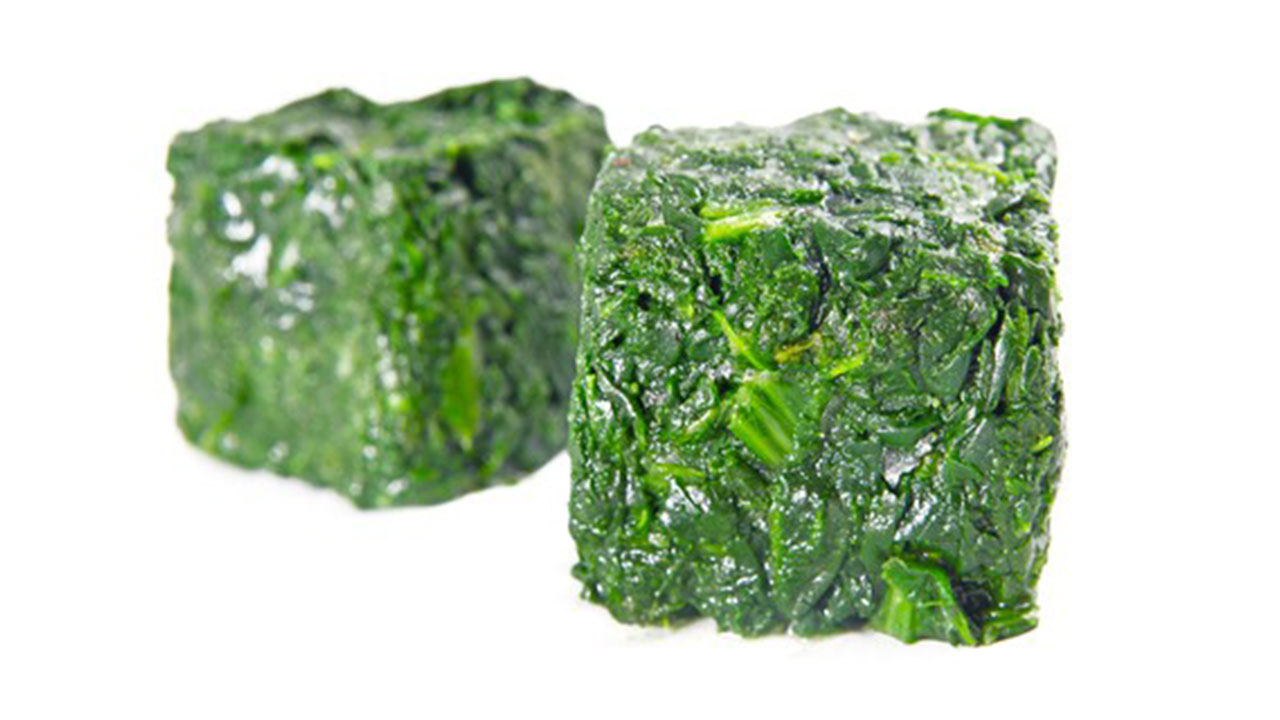 verdure spinaci a cubetto